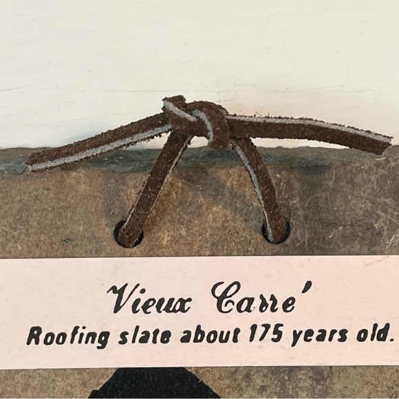 New Orleans Bourbon Original Street Art Plaque on Slate - Picture 3 of 13